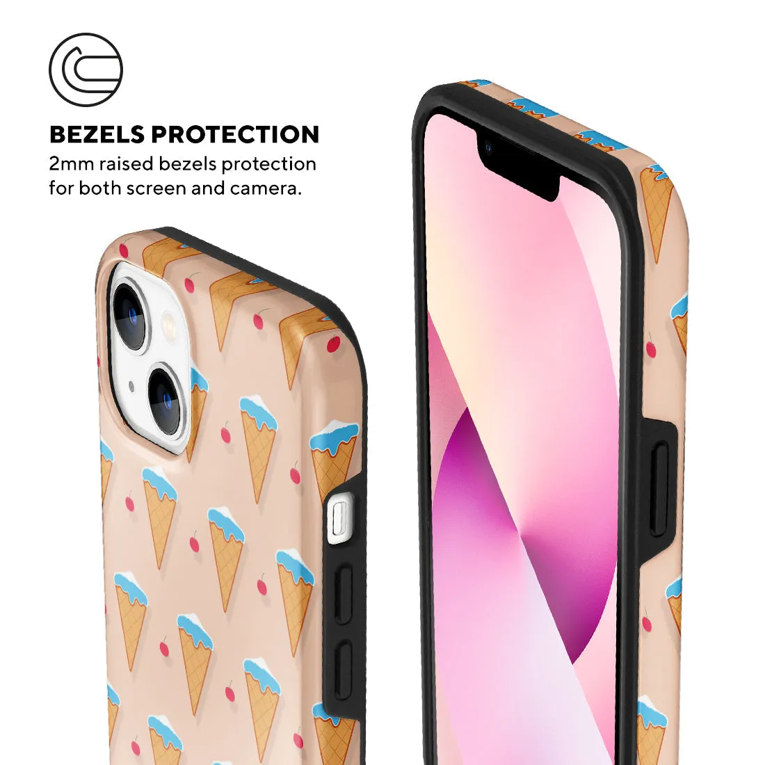 Fujisan Peach Ice Cream - iPhone 13 Case