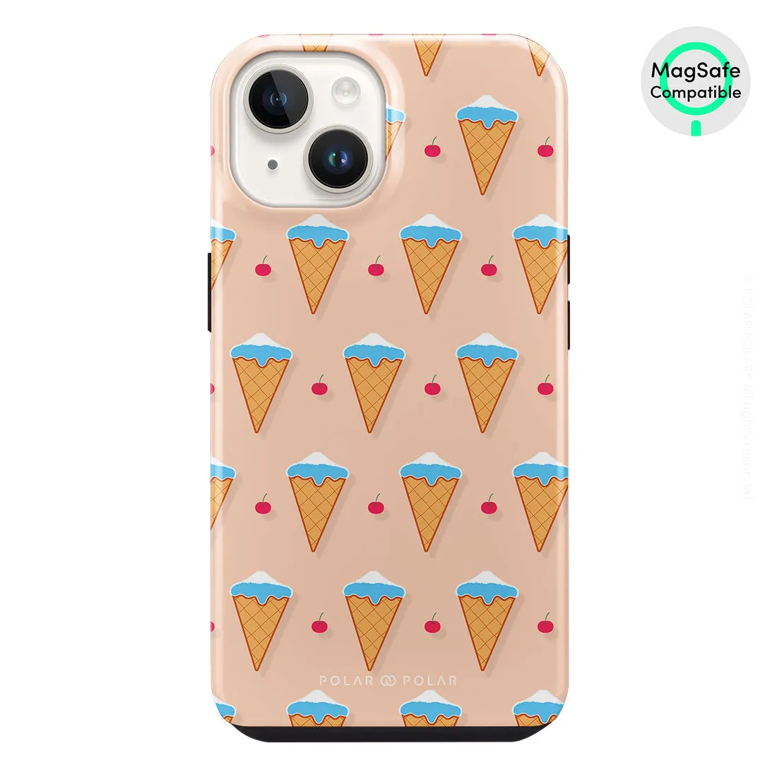 Fujisan Peach Ice Cream - iPhone 14 Case