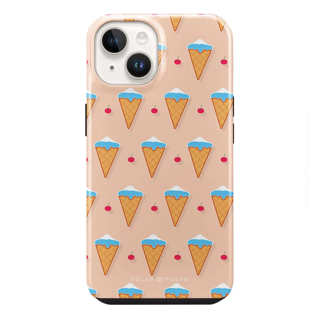 Fujisan Peach Ice Cream - iPhone 14 Case