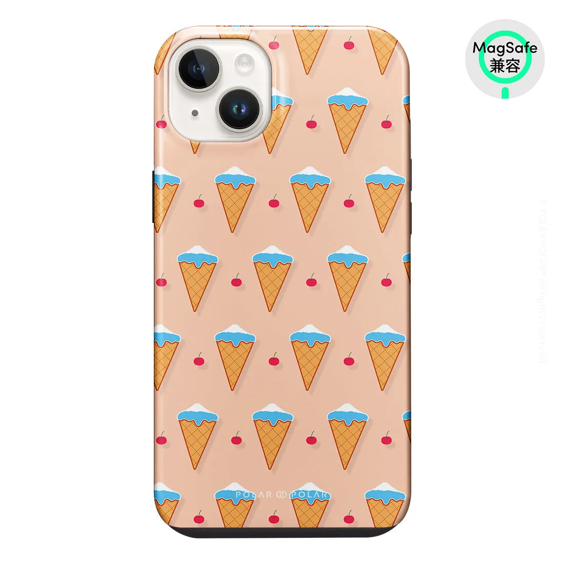 Fujisan Peach Ice Cream - iPhone 14 Plus Case