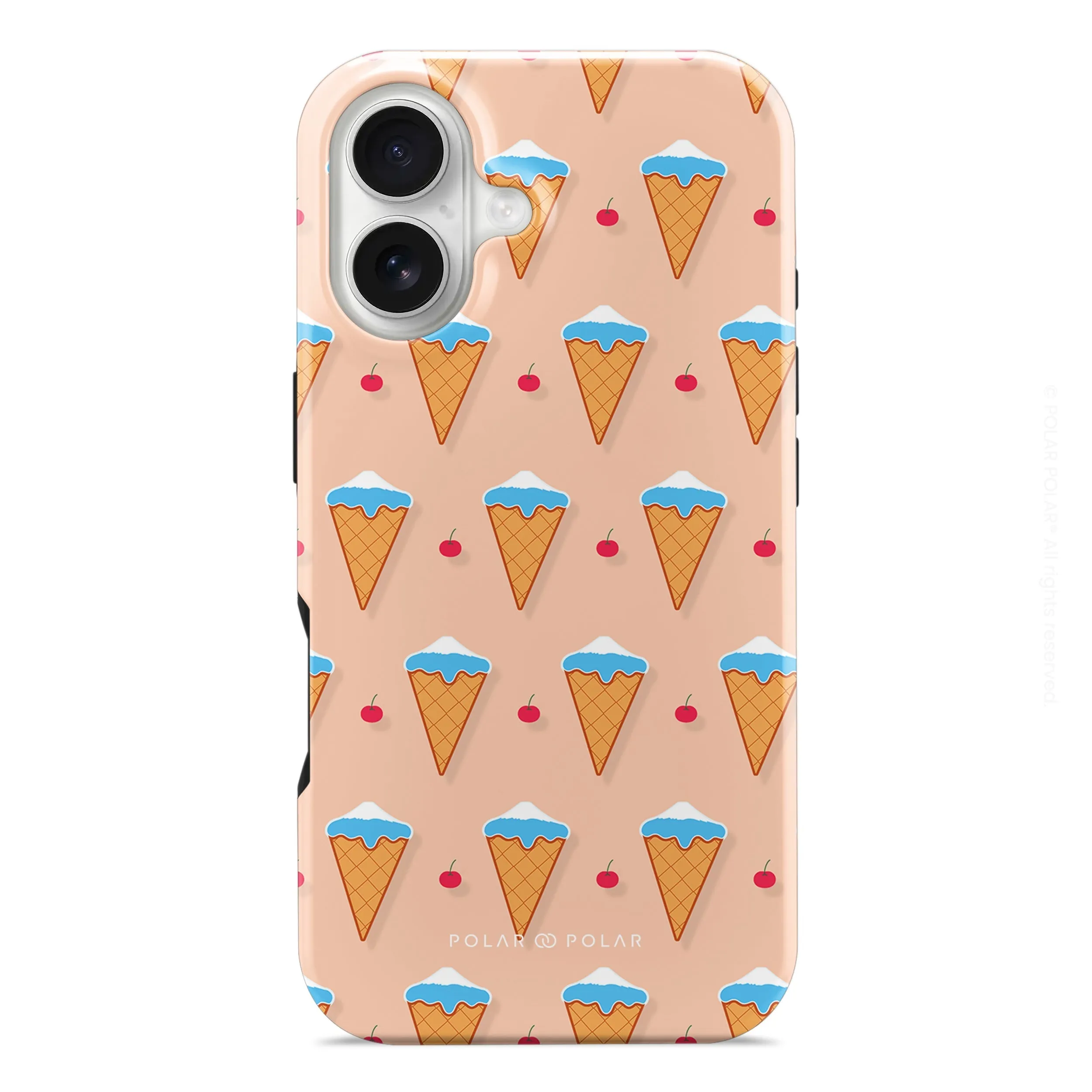 Fujisan Peach Ice Cream - iPhone 16 Case