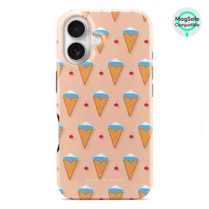 Fujisan Peach Ice Cream - iPhone 16 Case