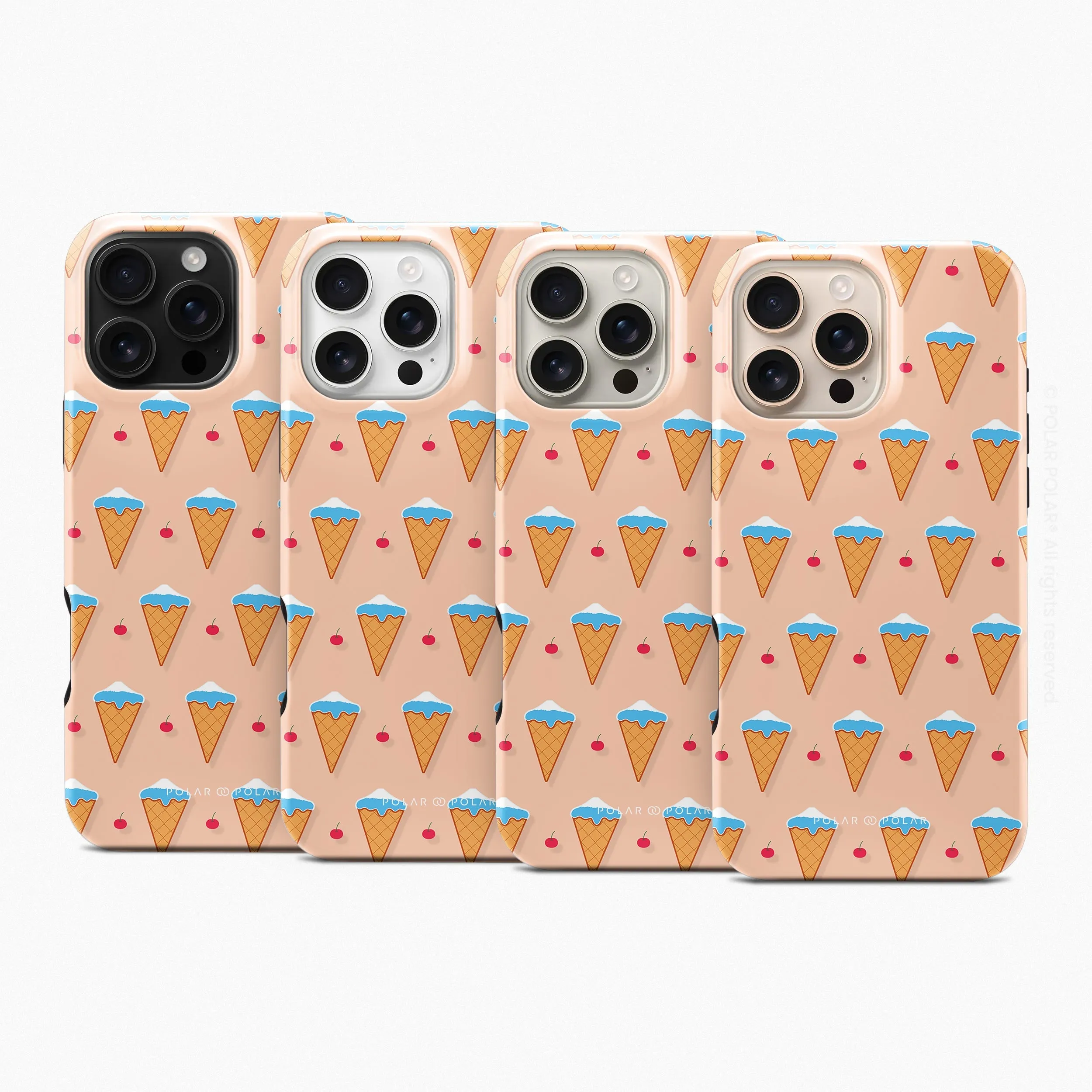 Fujisan Peach Ice Cream - iPhone 16 Pro Case