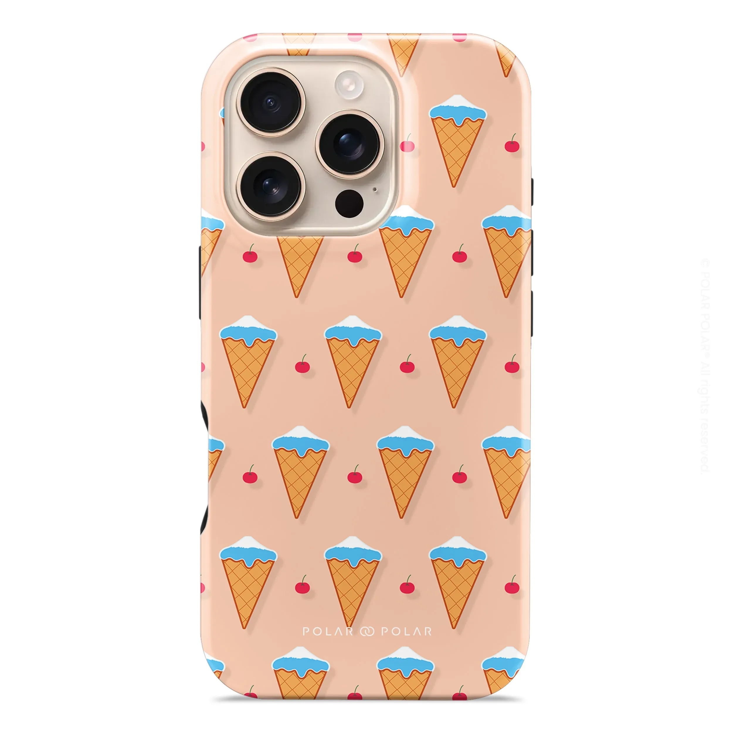 Fujisan Peach Ice Cream - iPhone 16 Pro Case
