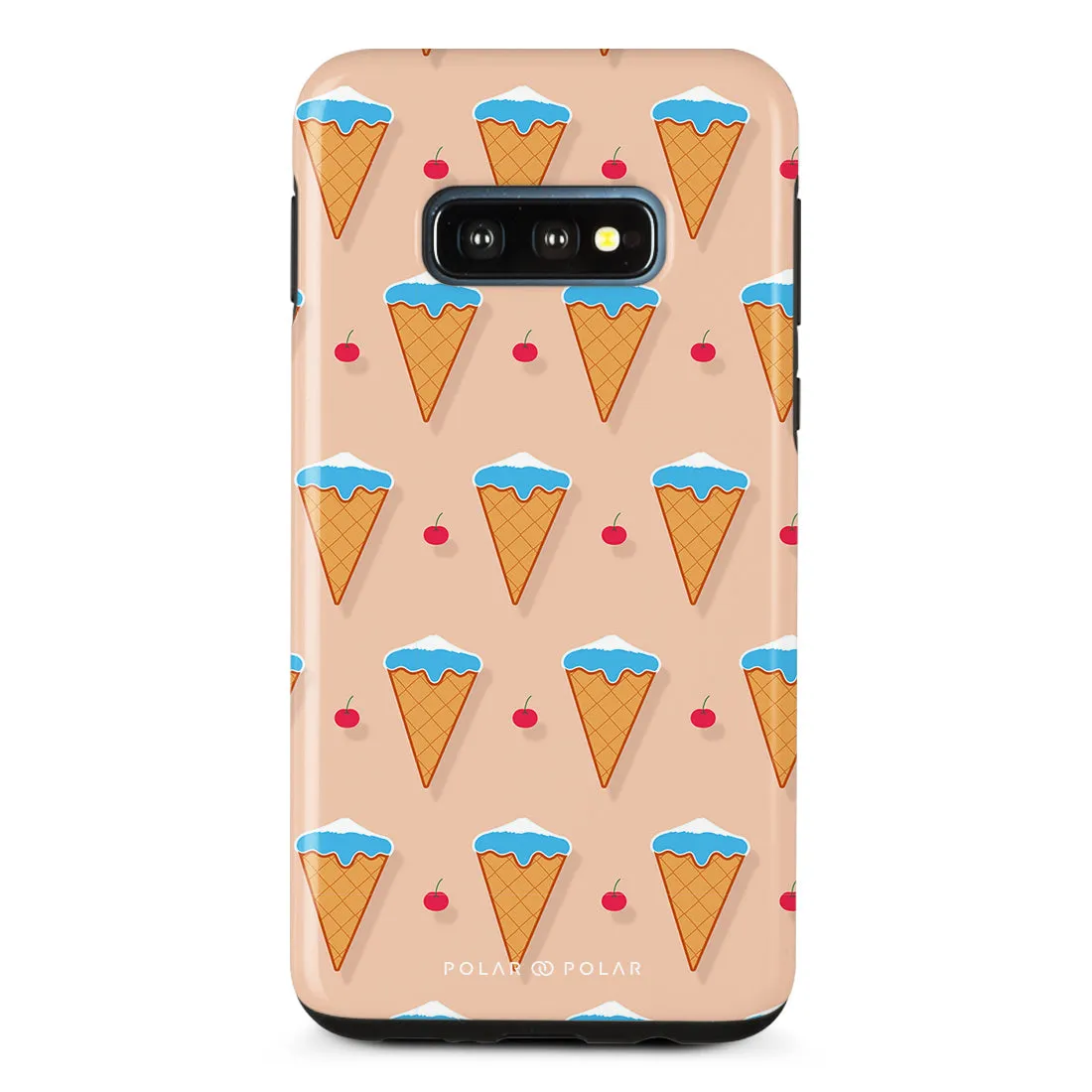 Fujisan Peach Ice Cream - Samsung Galaxy S10E Case