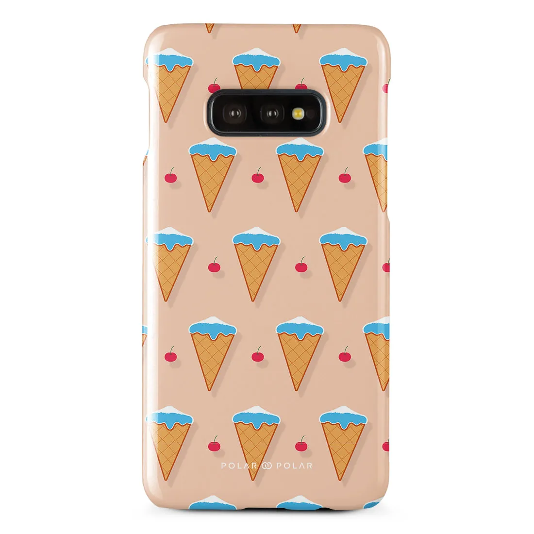 Fujisan Peach Ice Cream - Samsung Galaxy S10E Case