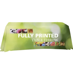 Fully Printed Table Throw