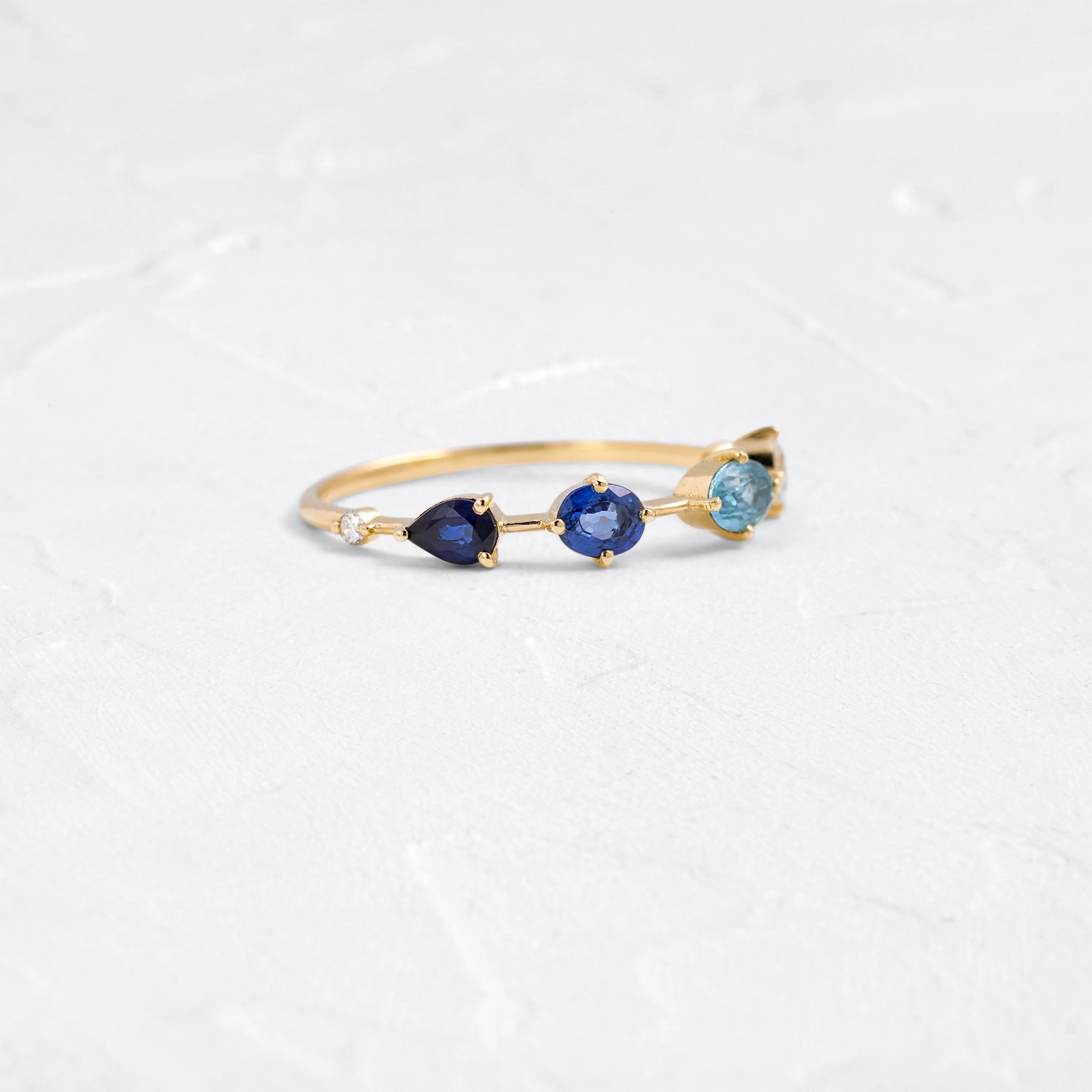 Gemstone Distance Band in Ocean - OOS