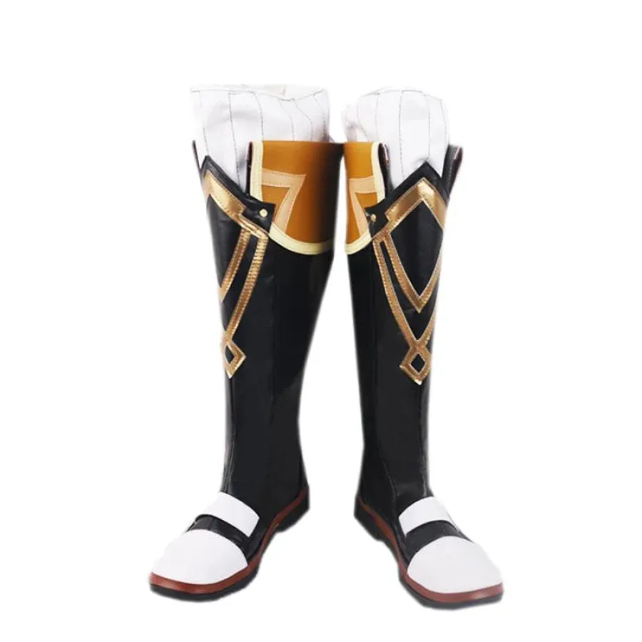 Genshin Impact Bennett Cosplay Shoes Boots C00453