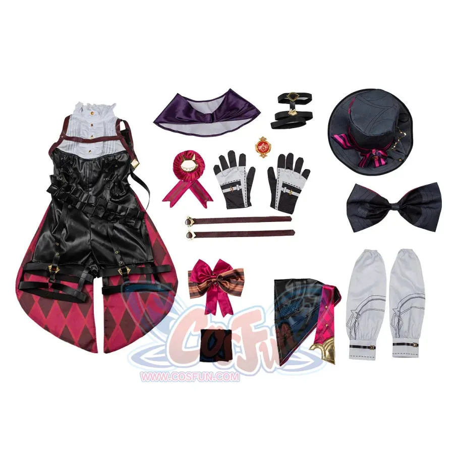 Genshin Impact Lyney Cosplay Costume C08571E  B