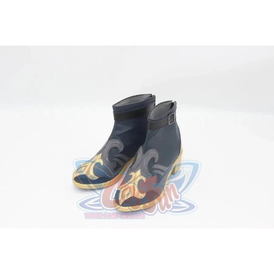 Genshin Impact Neuvillette Cosplay Shoes C08576