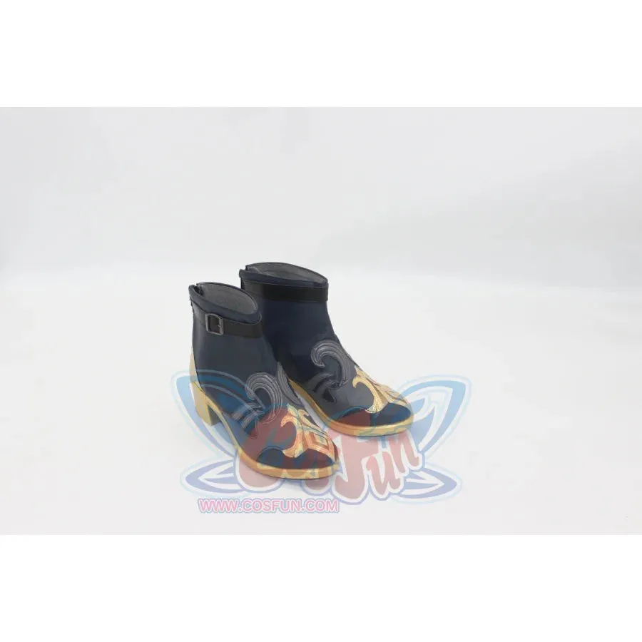 Genshin Impact Neuvillette Cosplay Shoes C08576