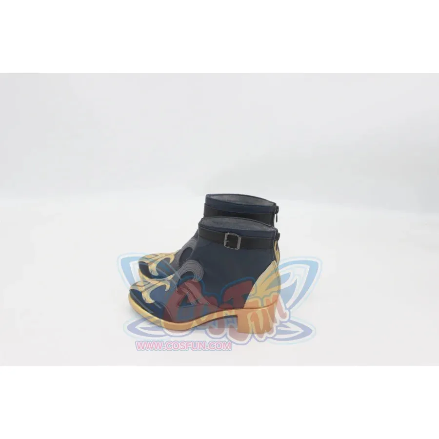 Genshin Impact Neuvillette Cosplay Shoes C08576