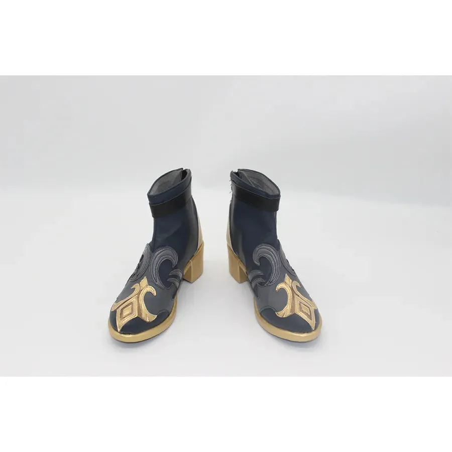 Genshin Impact Neuvillette Cosplay Shoes C08576