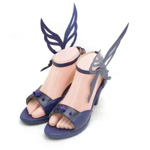 Genshin Impact Ningguang Orchid's Evening Gown Cosplay Shoes C01062