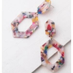Gloria Resin Earrings