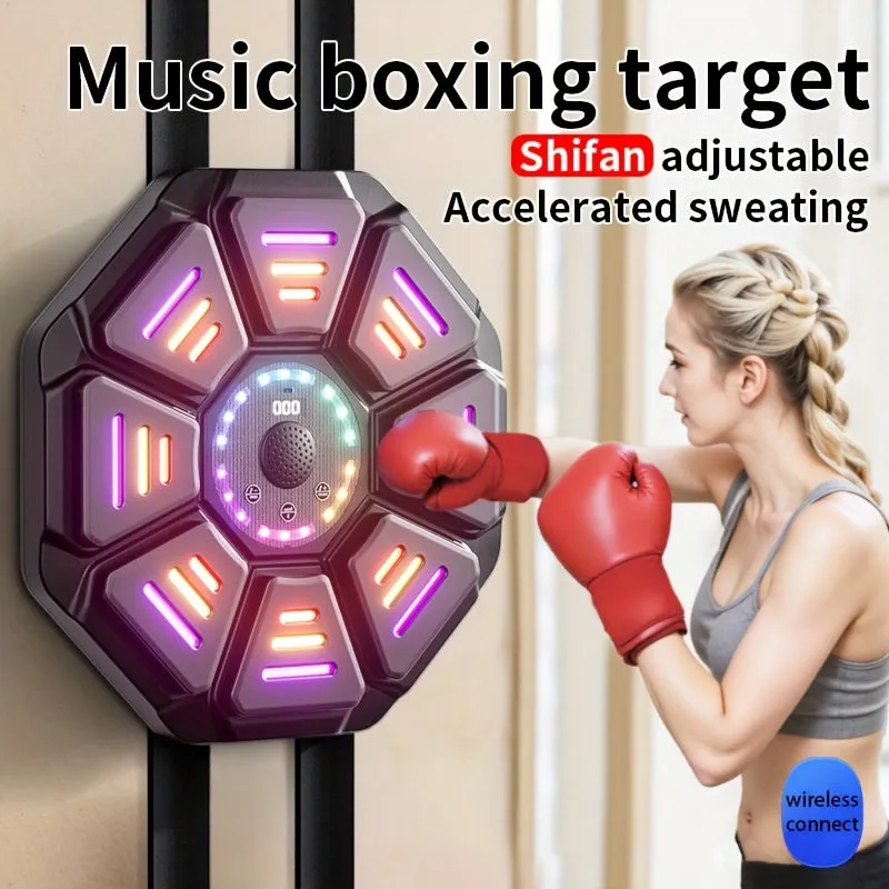 Gloved Music Boxing Machine with 8-Target Surface and Gloves