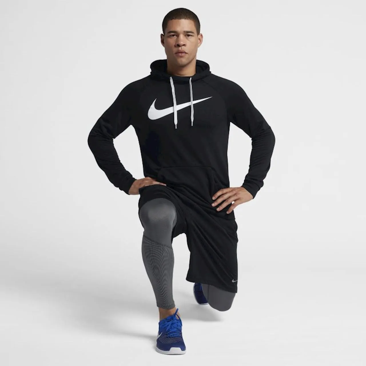 Great Quality Lightweight Stretchable Training Hoodie Pullover for Men, Sz L! Retails $75US 