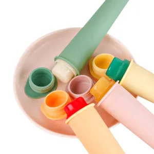 Haakaa Silicone Popsicle Molds for Kids, 4 pcs