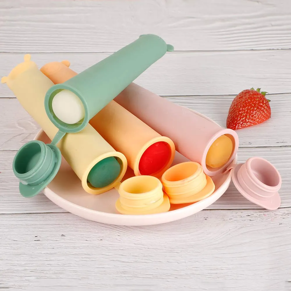 Haakaa Silicone Popsicle Molds for Kids, 4 pcs