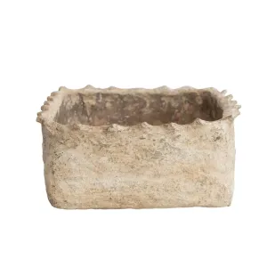 handmade paper mache container