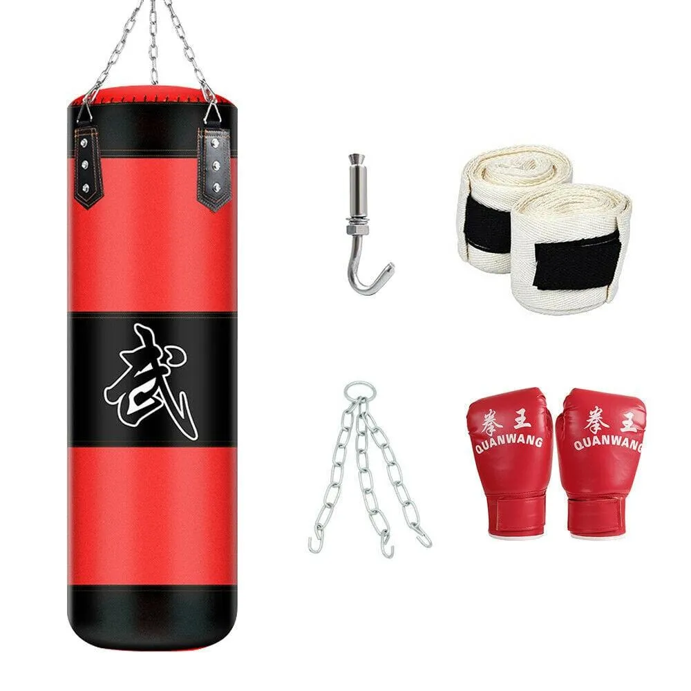 Hanging Heavy Boxing Punching & Training Bag