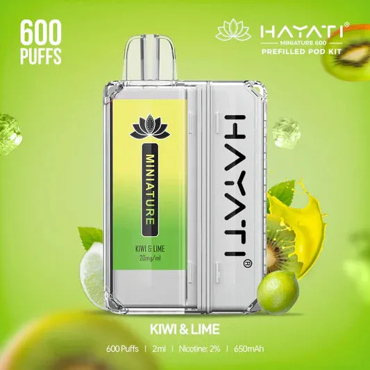Hayati Miniature 600 Prefilled Vape Kit