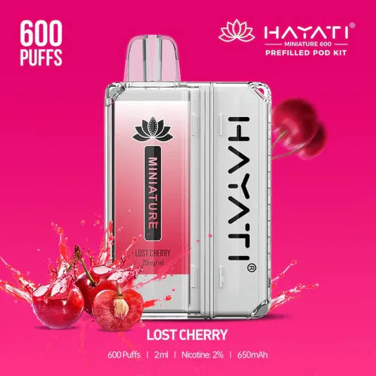 Hayati Miniature 600 Prefilled Vape Kit