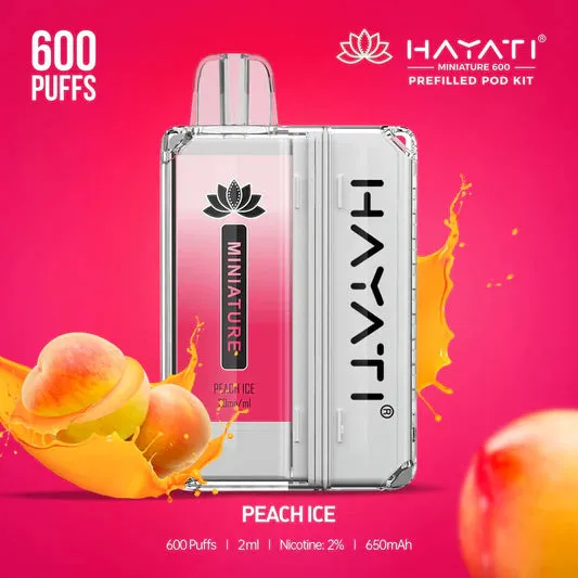 Hayati Miniature 600 Prefilled Vape Kit