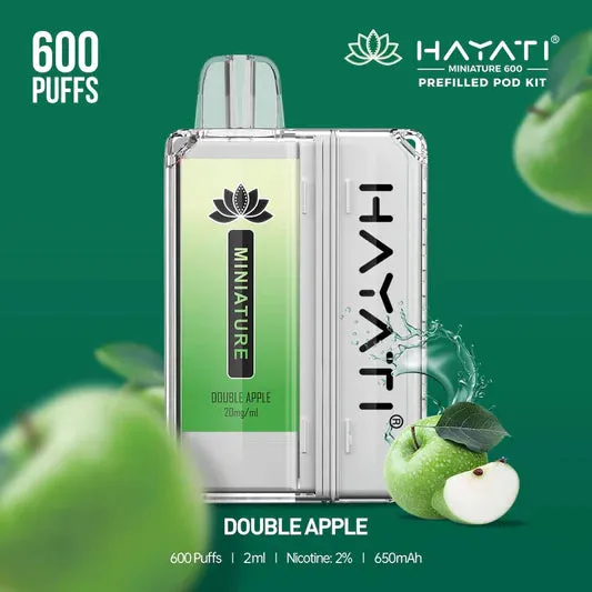 Hayati Miniature 600 Prefilled Vape Kit