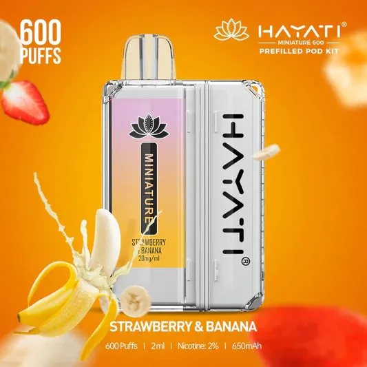 Hayati Miniature 600 Prefilled Vape Kit