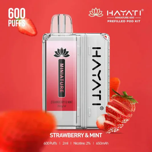 Hayati Miniature 600 Prefilled Vape Kit