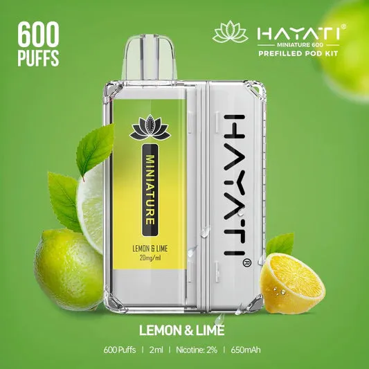 Hayati Miniature 600 Prefilled Vape Kit