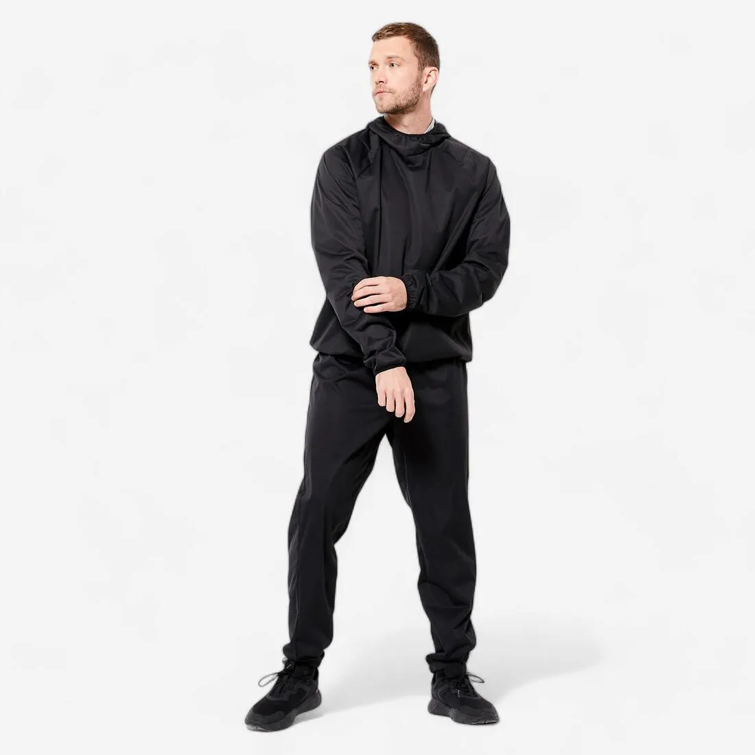 Hooded Sweatsuit Performance - Black