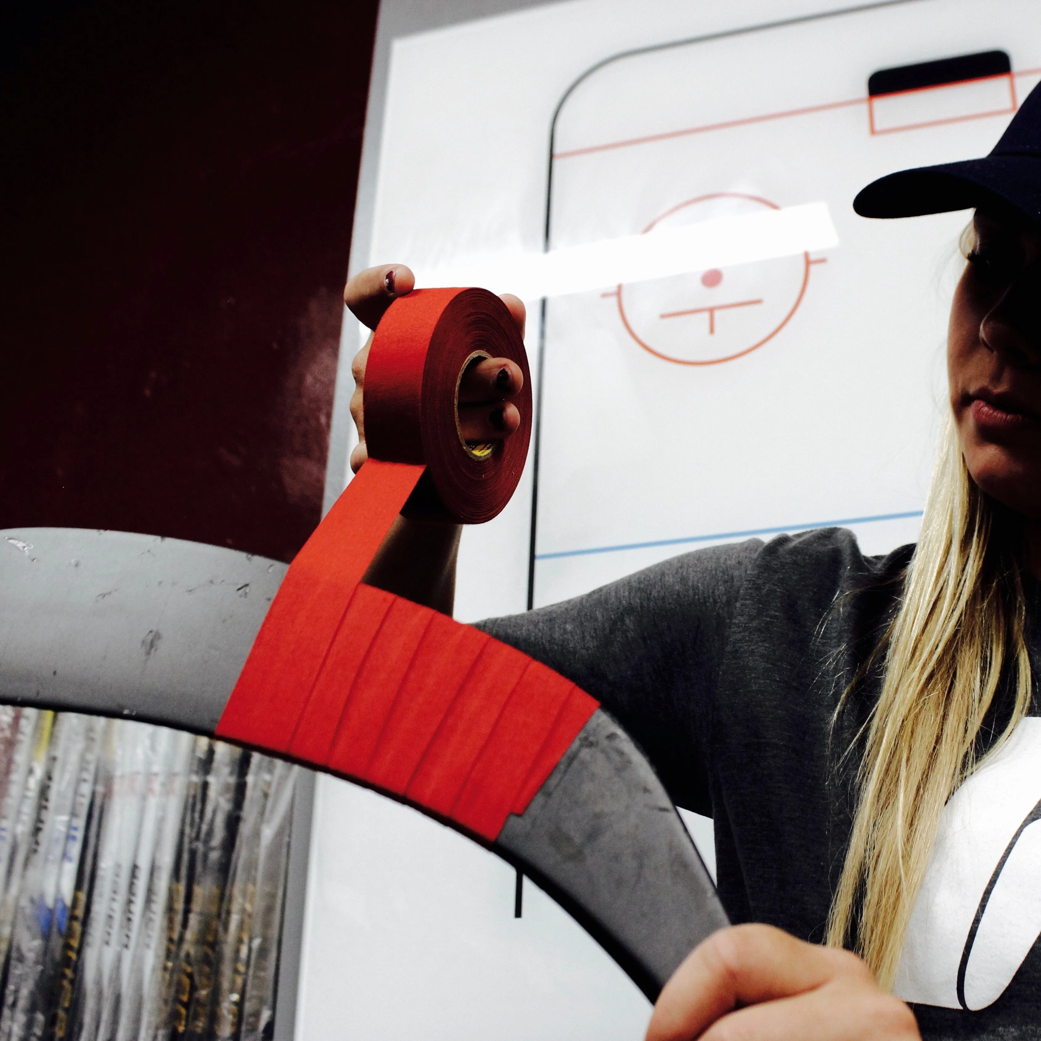 Howies Red Cloth Hockey Tape