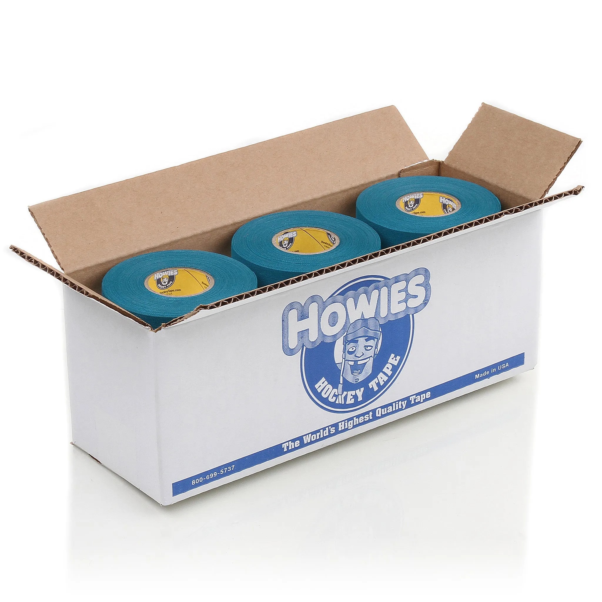 Howies Teal Blue Cloth Hockey Tape