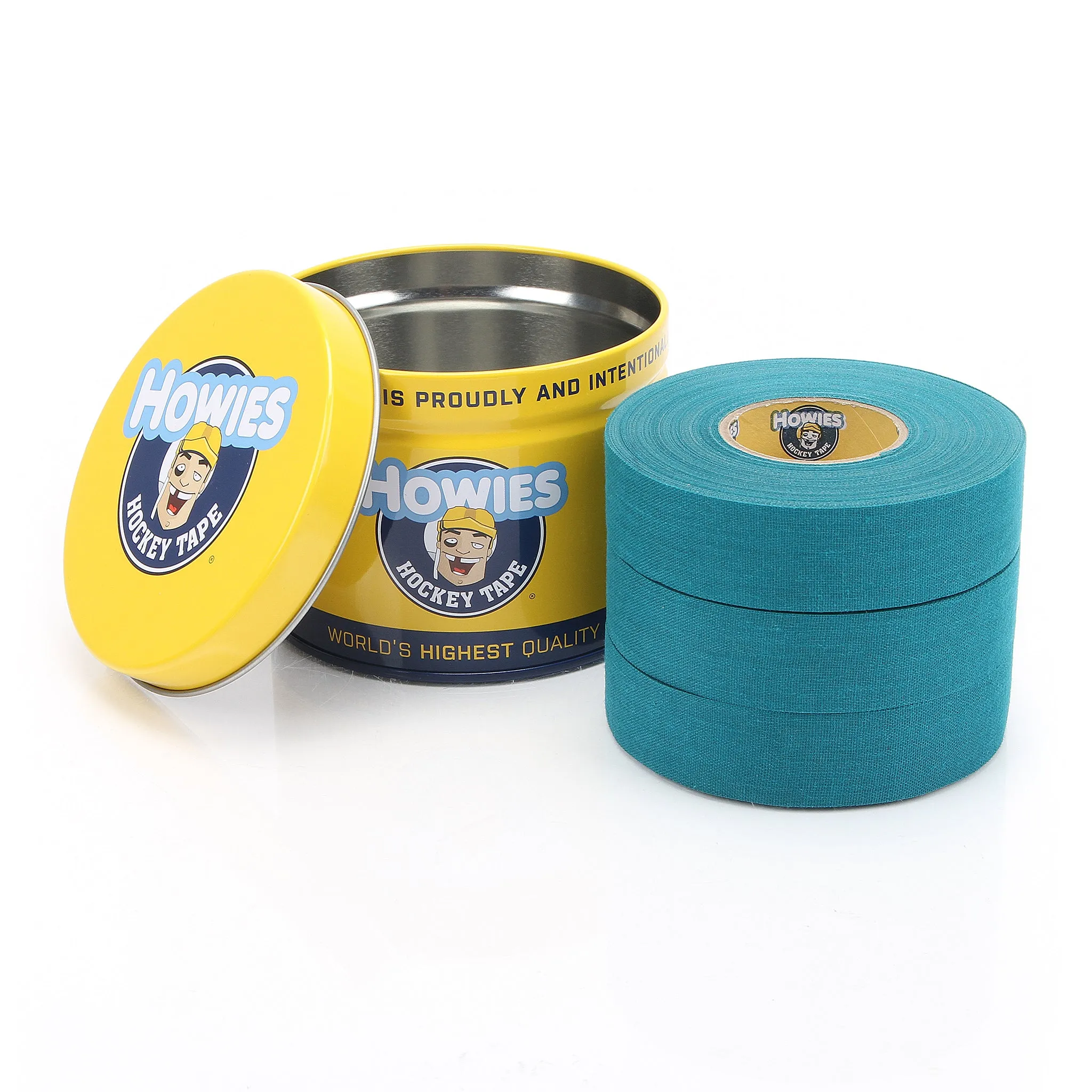 Howies Teal Blue Cloth Hockey Tape