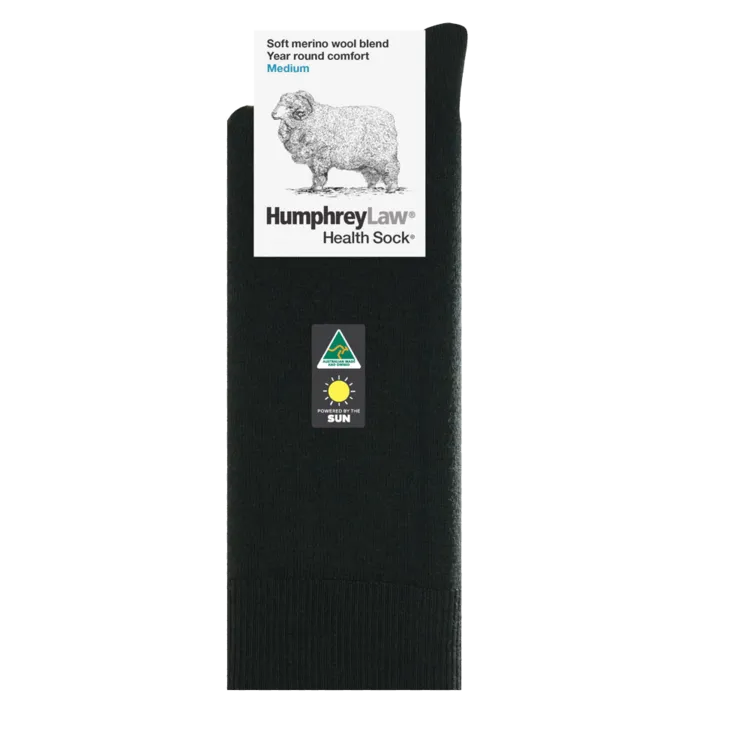 Humphrey Law Merino Wool Health Sock - 9 Colours