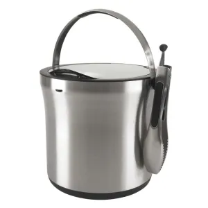 Ice Bucket & Tongs S/S