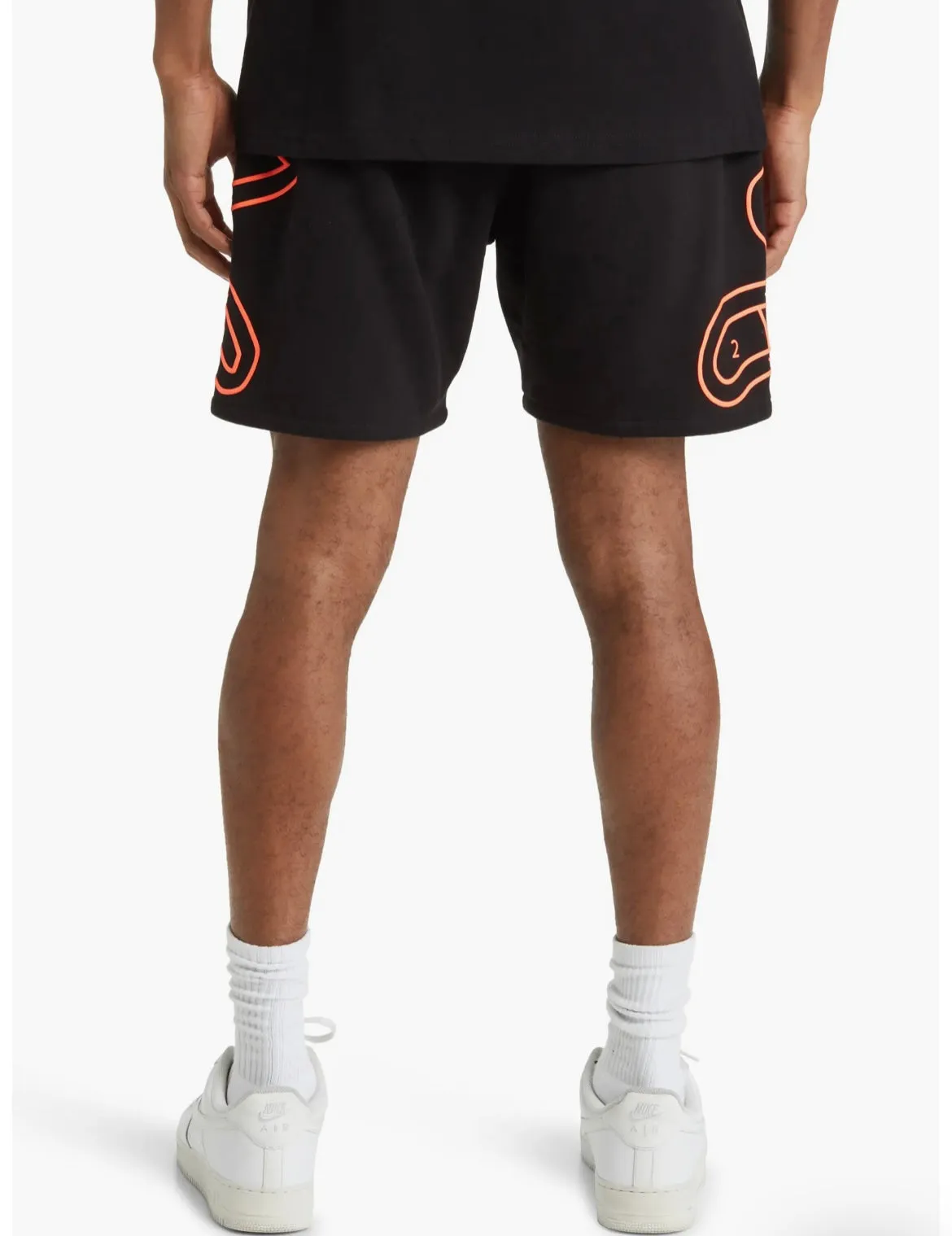 Icecream Over And Out Black Shorts