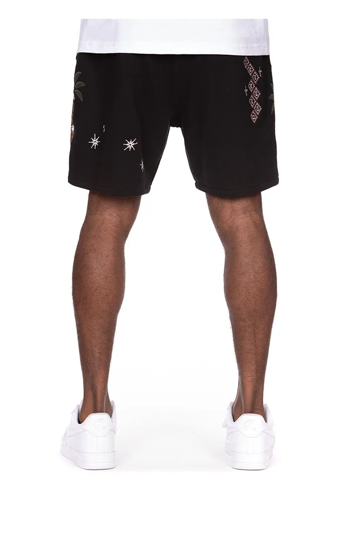 Icecream Starry Black Shorts