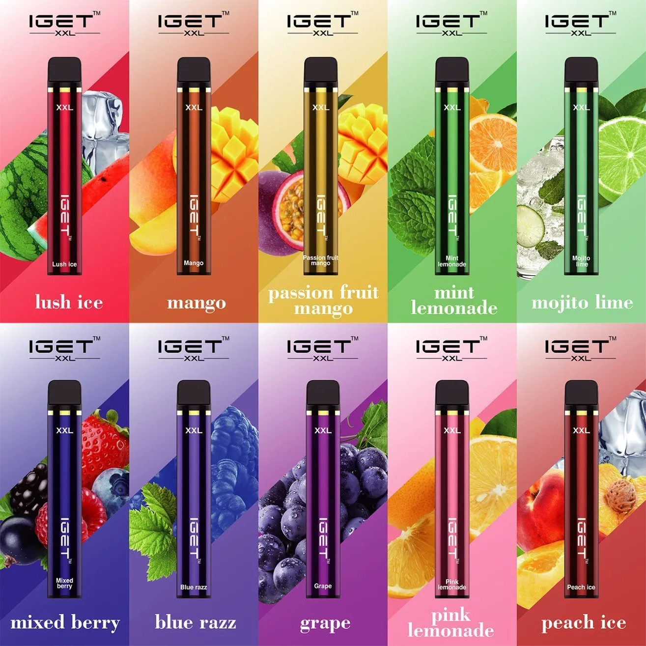 IGET - XXL Disposable Vape 1800 Puffs