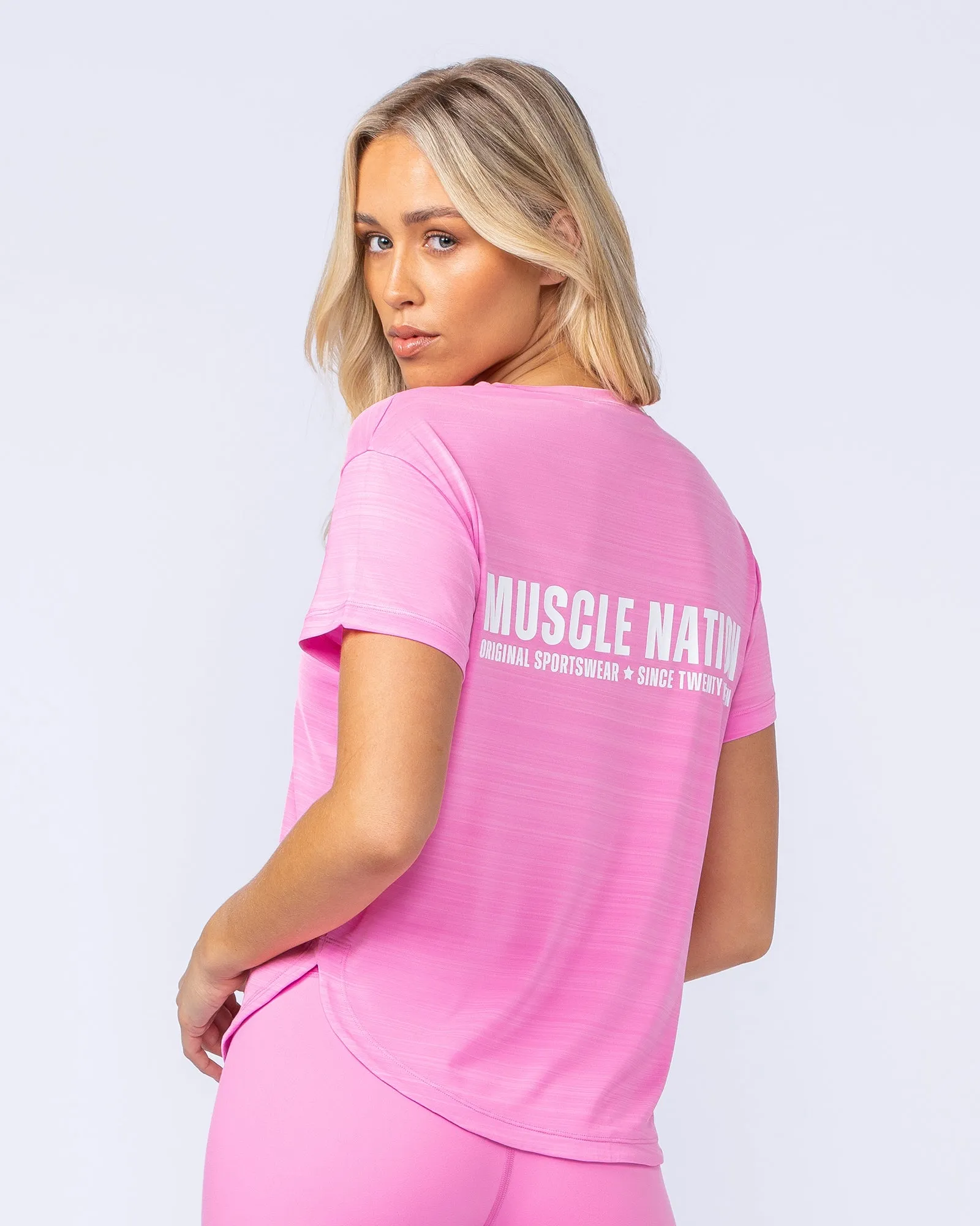 Ignite Training Tee - Hollywood Pink