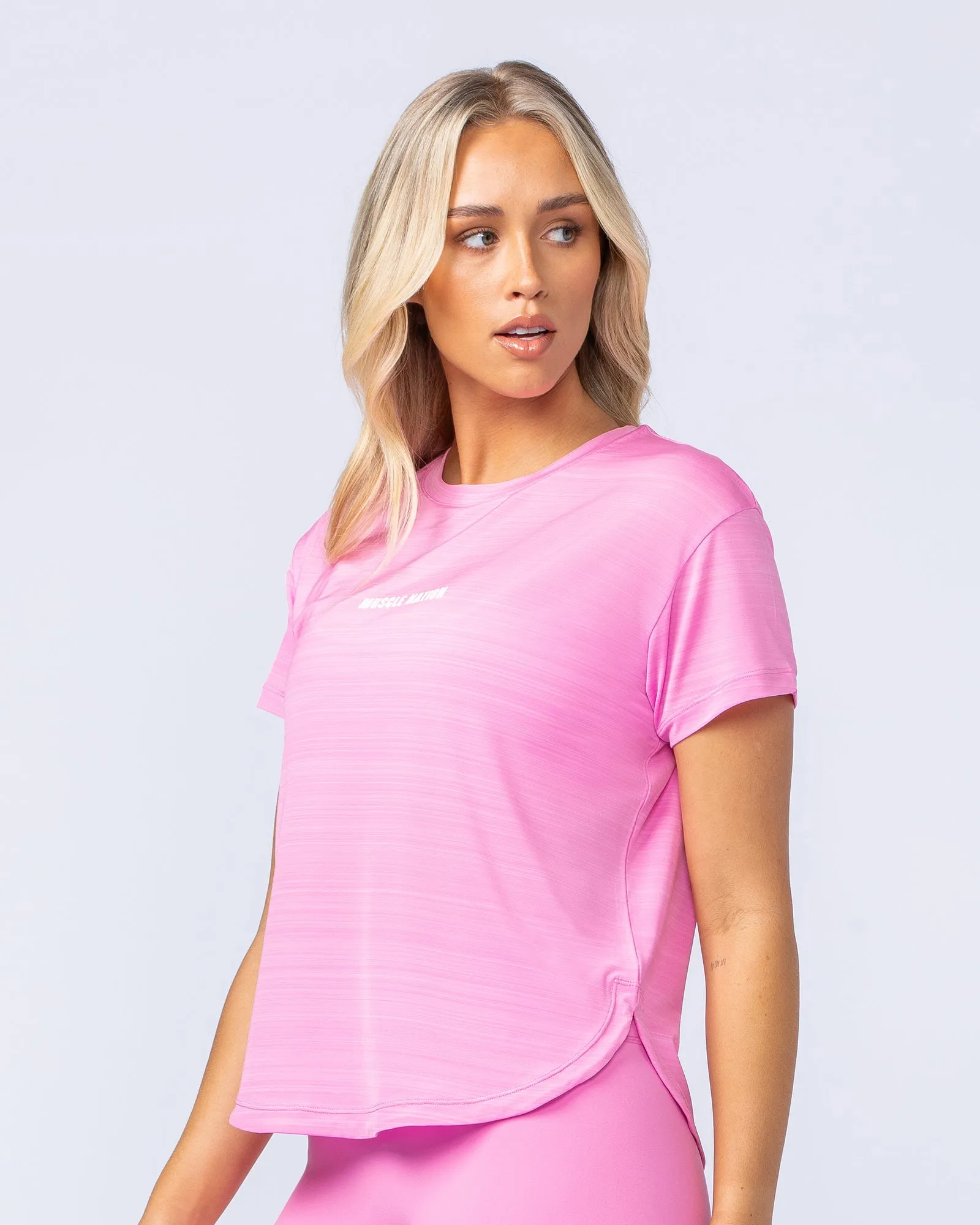 Ignite Training Tee - Hollywood Pink