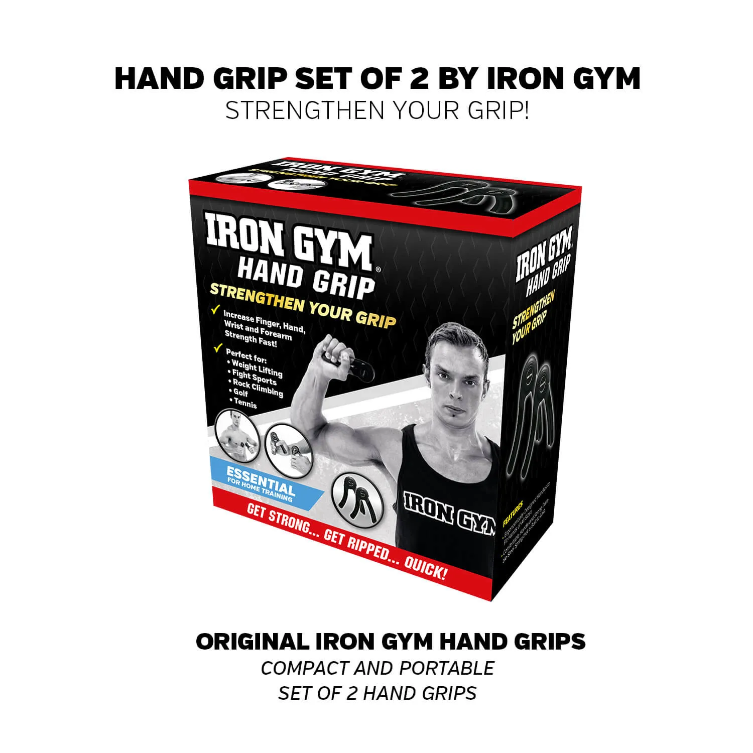 Iron Gym Hand Grips Pair