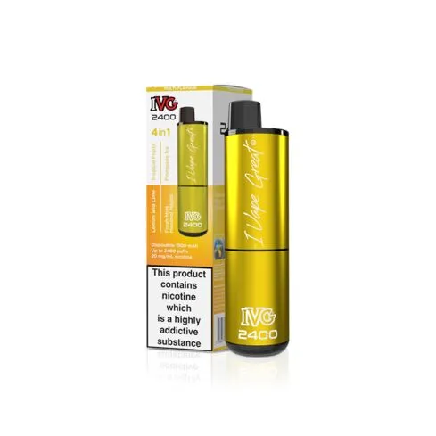 IVG 2400 Disposable Vape Device - 5 Pack Bundle Deal