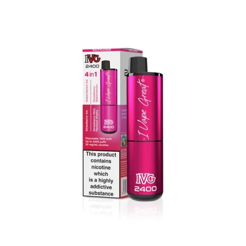 IVG 2400 Disposable Vape Device - 5 Pack Bundle Deal