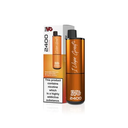 IVG 2400 Disposable Vape Device - 5 Pack Bundle Deal
