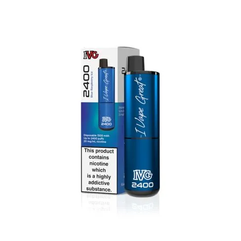 IVG 2400 Disposable Vape Device - 5 Pack Bundle Deal
