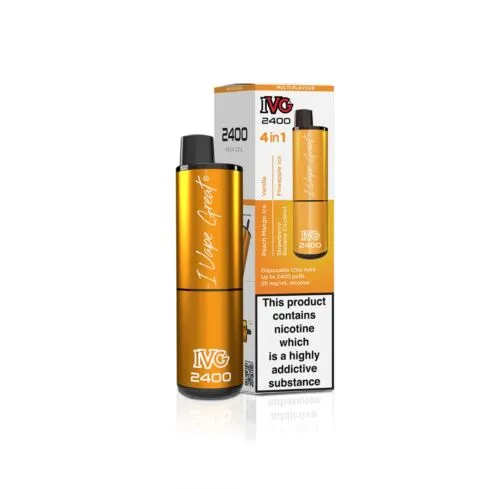 IVG 2400 Disposable Vape Device - 5 Pack Bundle Deal